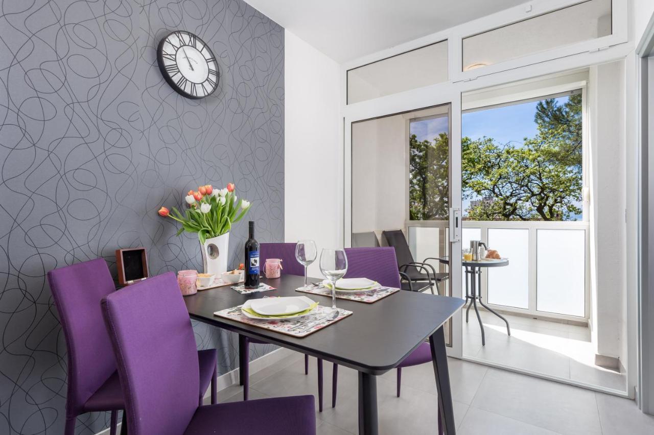 Sunny Studio Apartment With Balcony Rijeka Exteriör bild